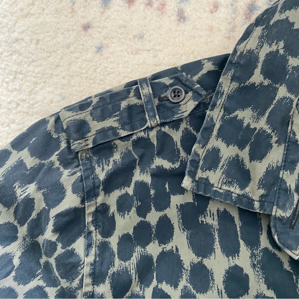 Banana Republic Leopard Print Dillon Shirt - Picture 3 of 11